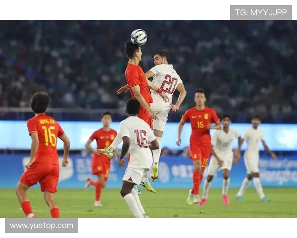 2018年9月中国男足迎战卡塔尔全力争胜展现实力与斗志